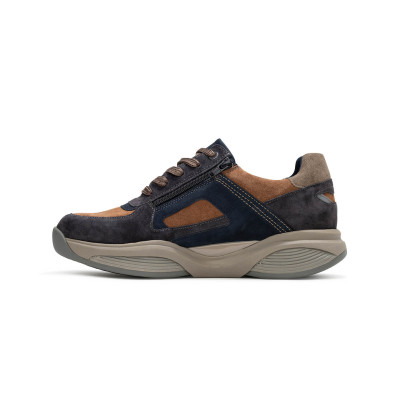 Xsensible Stretchwalker sneaker blauwcombi SWX23 bij Krisman&Westeneng