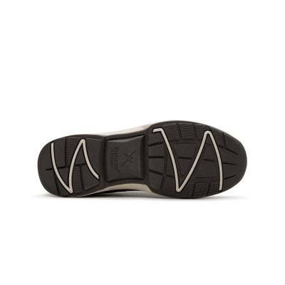 Xsensible Stretchwalker sneaker dark brown Lima bij Krisman&Westeneng