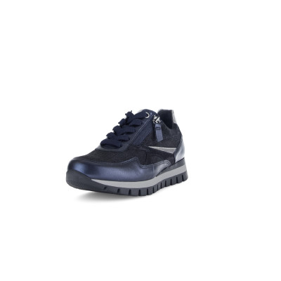 Gabor H-wijdte veterschoenen ocean/antiksilver 56.437.86 bij Krisman&Westeneng