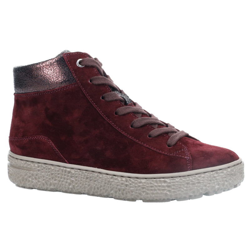 Hartjes H-wijdte hoge veterschoen bordeaux 172.1404 bij Krisman&Westeneng