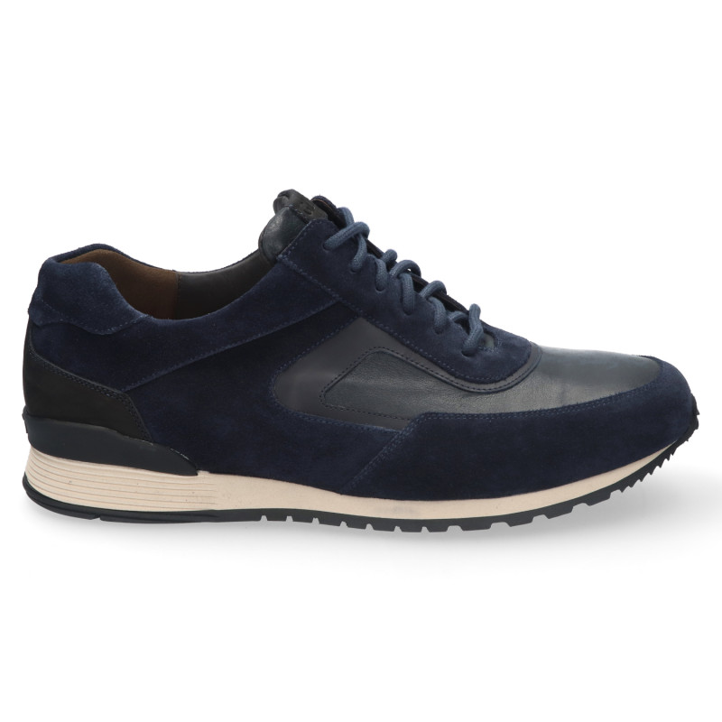 Gijs wijdte E blauw sneaker 2138 bij Krisman & Westeneng