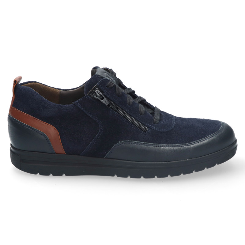 Gijs blauw sneaker wijdte G 2085 bij Krisman & Westeneng