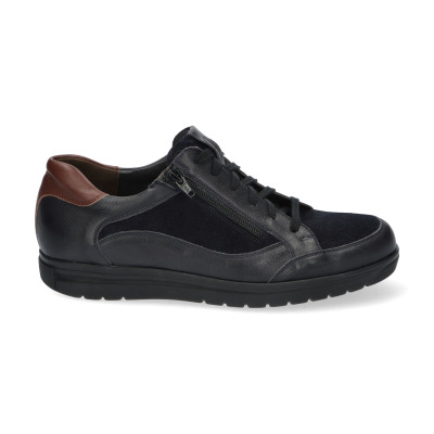 Gijs blauw sneaker wijdte H 2112 bij Krisman & Westeneng