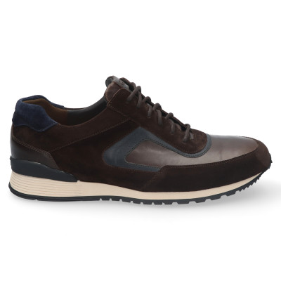 Gijs bruin sneaker wijdte H 2138 bij Krisman & Westeneng