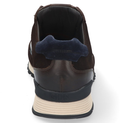 Gijs bruin sneaker wijdte H 2138 bij Krisman & Westeneng
