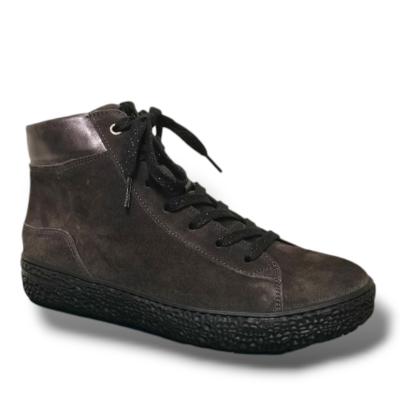 Hartjes H-wijdte hoge veterschoen antraciet 172.1404 bij Krisman&Westeneng