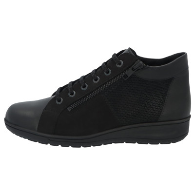 Solidus dames hoge veterschoen 27005