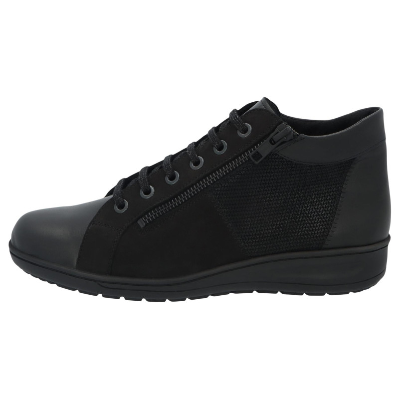 Solidus dames hoge veterschoen 27005