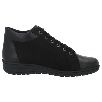 Solidus dames hoge veterschoen 27005