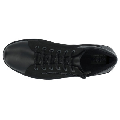 Solidus dames hoge veterschoen 27005