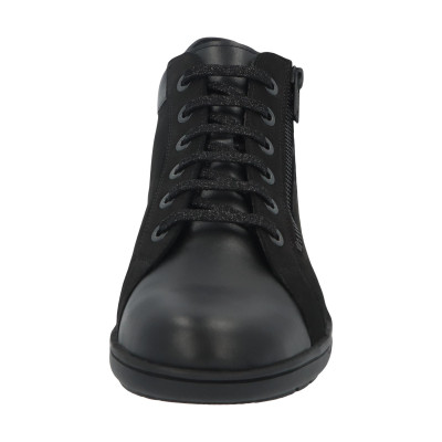 Solidus dames hoge veterschoen 27005