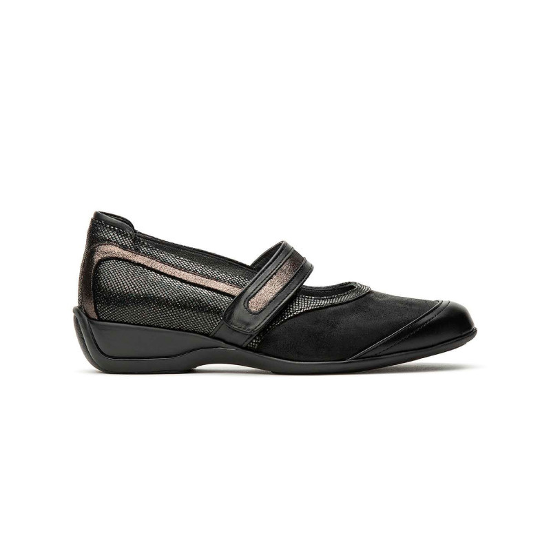 Durea H-wijdte bandschoenen Black Fantasy 10072.2 bij Krisman&Westeneng