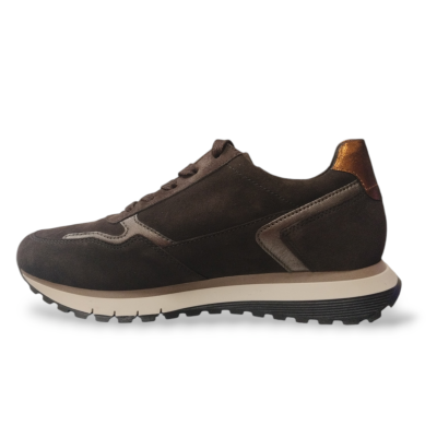 Gabor H-wijdte veterschoen choco/bronce 56.378.41 bij Krisman&Westeneng