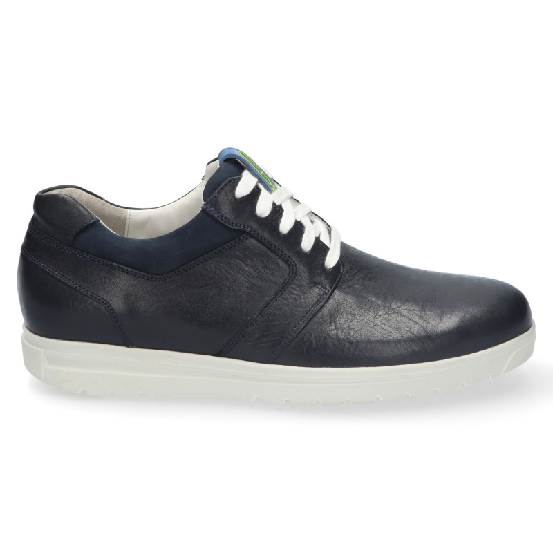 Gijs K-wijdte veterschoen blauw 2042 bij Krisman&Westeneng