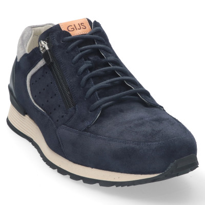 Gijs K-wijdte veterschoen blauw 2146 bij Krisman&Westeneng