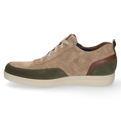 Gijs H-wijdte veterschoen beige combi 2085 bij Krisman&Westeneng