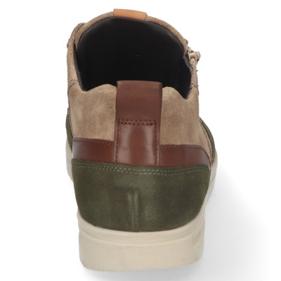 Gijs H-wijdte veterschoen beige combi 2085 bij Krisman&Westeneng