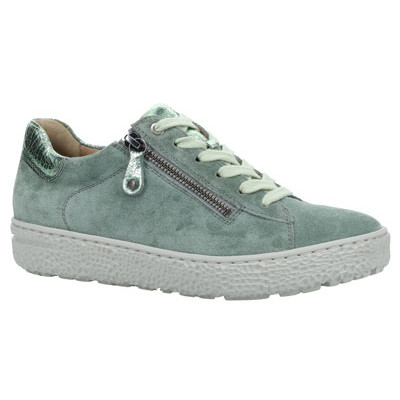 Hartjes H-wijdte veterschoenen khaki 1621417 bij Krisman&Westeneng