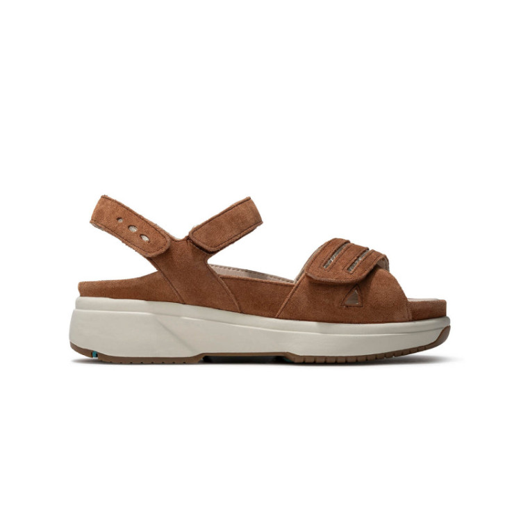 Xsensible Stretchwalker sandaal cognac Miami bij Krisman&Westeneng