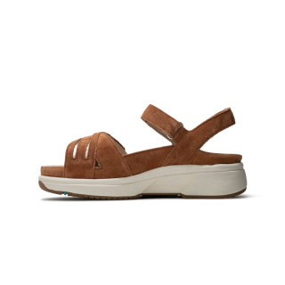 Xsensible Stretchwalker sandaal cognac Miami bij Krisman&Westeneng