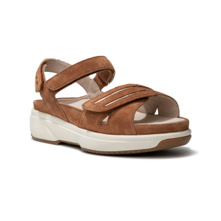 Xsensible Stretchwalker sandaal cognac Miami bij Krisman&Westeneng